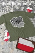 Patriotyczna Koszulka Unisex "Artystyczna Polska" – Wybierz Kolor!