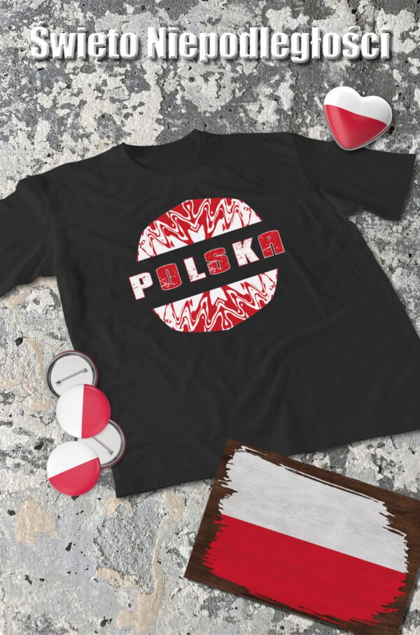 Patriotyczna Koszulka Unisex "Polska Energia" – Wybierz Kolor!