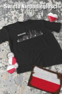 Patriotyczna Koszulka Unisex "Panorama Warszawy" – Wybierz Kolor!