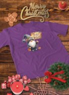 Świąteczna Koszulka Dziecięca “Mikołajkowy Krasnal Merry and Bright” – Uśmiech na Święta!