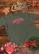 Świąteczna Koszulka “Freezing Season” – Unisex