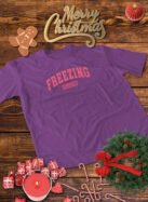 Świąteczna Koszulka “Freezing Season” – Unisex