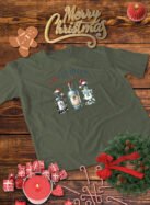 Świąteczna Koszulka “Gingle Bells – Ginowa Radość” – Unisex