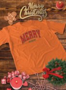 Świąteczna Koszulka “Merry Christmas” – Unisex