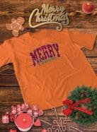 Świąteczna Koszulka “Merry Christmas – Błyszcząca Magia” – Unisex