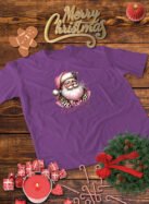 Świąteczna Koszulka “Stylowy Święty Mikołaj – Merry Christmas” – Unisex