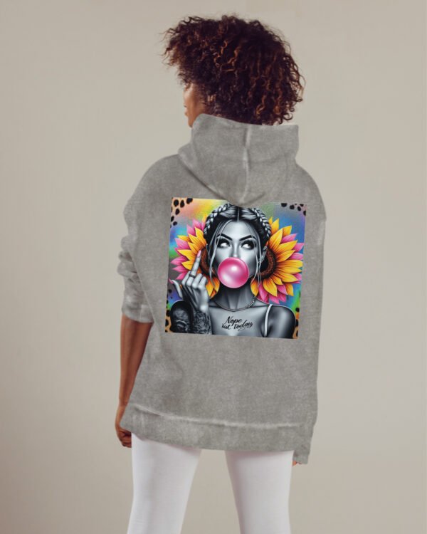 Bluza oversize z kapturem <br>NOPE Not Today - efekt sprania