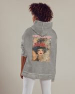 Bluza oversize z kapturem <br>Moulin Rouge Retro - efekt sprania
