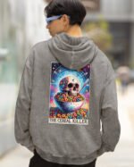 Bluza oversize z kapturem <br>Cereal Killer - efekt sprania
