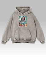 Bluza oversize z kapturem <br>Off My Meds - efekt sprania