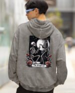 Bluza oversize z kapturem <br>Grave Proposal - efekt sprania