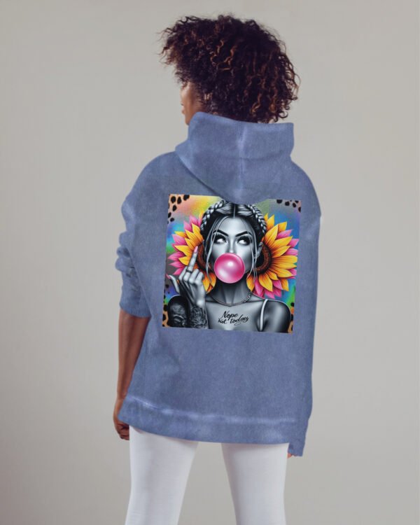 Bluza oversize z kapturem <br>NOPE Not Today - efekt sprania