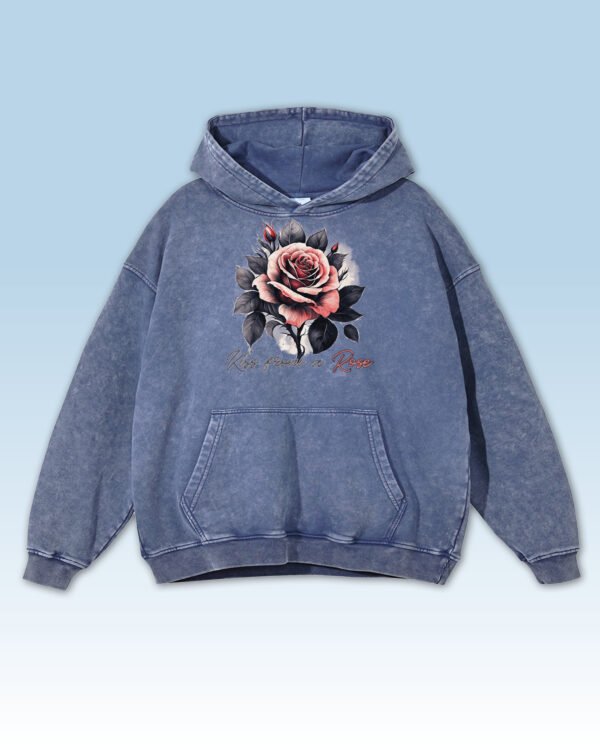 Bluza oversize z kapturem Kiss from a Rose