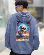 Bluza oversize z kapturem <br>Cereal Killer - efekt sprania