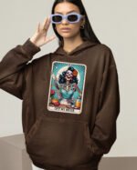 Bluza oversize z kapturem <br>Off My Meds - efekt sprania