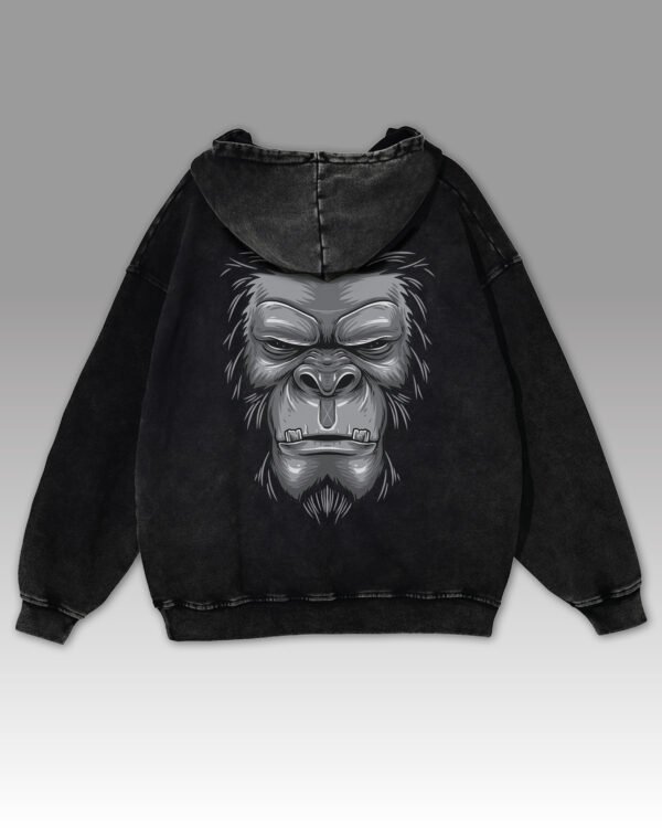 Bluza oversize z kapturem Goryl