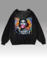 Bluza oversize z kapturem <br>NOPE Not Today - efekt sprania