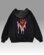 Bluza oversize z kapturem Bloody Imprint