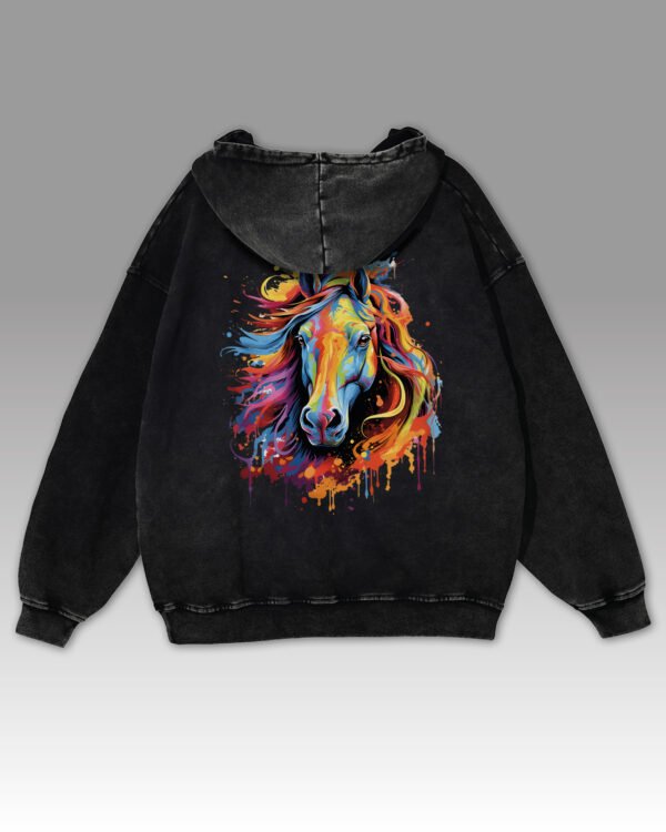 Bluza oversize z kapturem Horse Whisperer