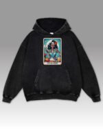 Bluza oversize z kapturem <br>Off My Meds - efekt sprania