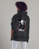 Bluza oversize z kapturem <br>Grave Proposal - efekt sprania
