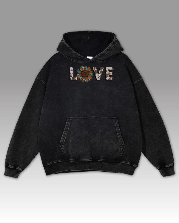 Bluza oversize z kapturem Nature Love