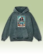 Bluza oversize z kapturem <br>Off My Meds - efekt sprania