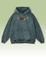 Bluza oversize z kapturem Nature Love