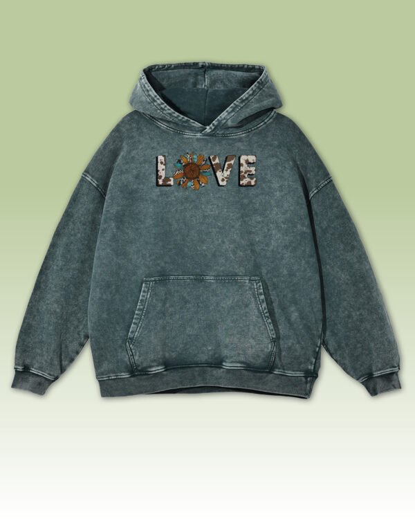 Bluza oversize z kapturem Nature Love