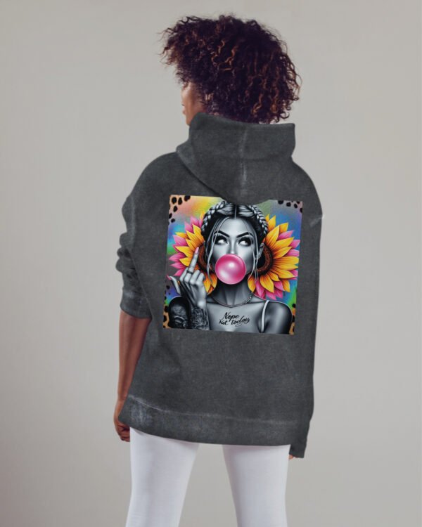 Bluza oversize z kapturem <br>NOPE Not Today - efekt sprania