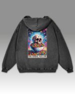 Bluza oversize z kapturem <br>Cereal Killer - efekt sprania