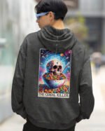 Bluza oversize z kapturem <br>Cereal Killer - efekt sprania