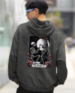 Bluza oversize z kapturem <br>Grave Proposal - efekt sprania