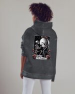 Bluza oversize z kapturem <br>Grave Proposal - efekt sprania