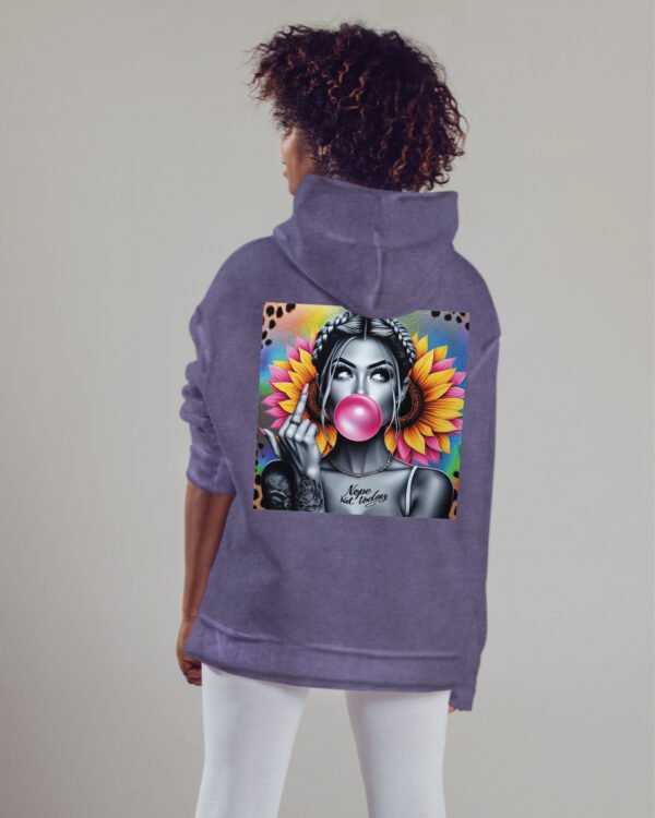Bluza oversize z kapturem <br>NOPE Not Today - efekt sprania