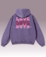 Bluza oversize z kapturem Love is all You Need
