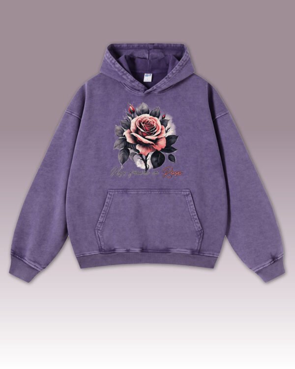 Bluza oversize z kapturem Kiss from a Rose