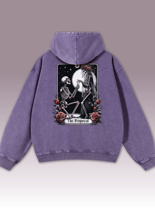 Bluza oversize z kapturem Grave Proposal