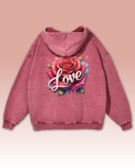 Bluza oversize z kapturem Love and Rose