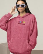Bluza oversize z kapturem <br>Horse Whisperer - efekt sprania