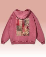 Bluza oversize z kapturem Moulin Rouge Romantic