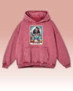 Bluza oversize z kapturem <br>Off My Meds - efekt sprania
