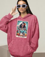 Bluza oversize z kapturem <br>Off My Meds - efekt sprania