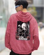 Bluza oversize z kapturem <br>Grave Proposal - efekt sprania