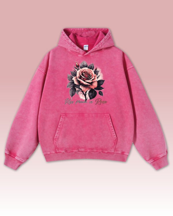 Bluza oversize z kapturem Kiss from a Rose