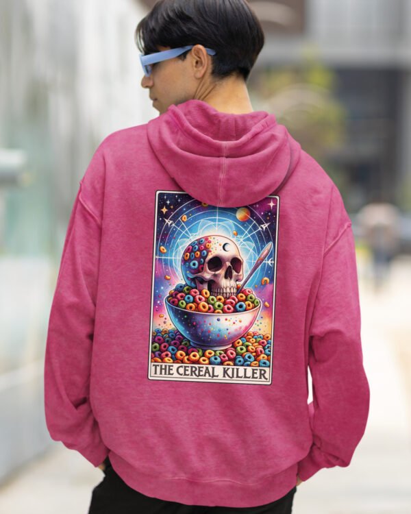 Bluza oversize z kapturem <br>Cereal Killer - efekt sprania