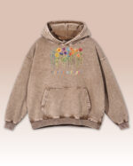 TL HO OLD SAN DTG 0260 A Bluza oversize z kapturem <br>Life is Colorful - efekt sprania