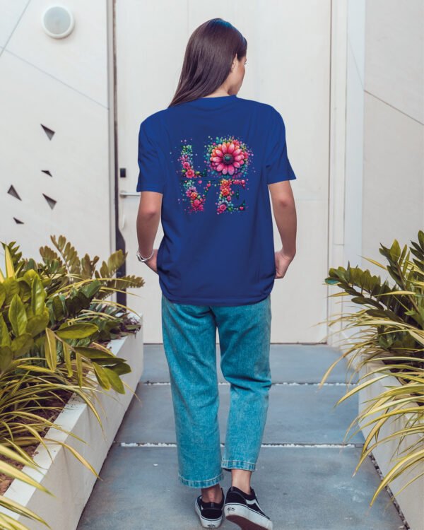 Luźna koszulka damska <br>Flower Love