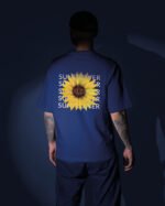 Luźna koszulka męska <br>Sunflower Vibes