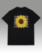 Luźna koszulka męska Sunflower Vibes